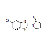 1-(6-氯-2-苯并噻唑基)-2-吡咯烷酮