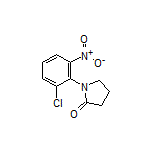 1-(2-氯-6-硝基苯基)-2-吡咯烷酮