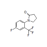 1-[4-氟-2-(三氟甲基)苯基]-2-吡咯烷酮