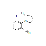 3-氟-2-(2-氧代-1-吡咯烷基)苯腈