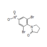 1-(2,6-二溴-4-硝基苯基)-2-吡咯烷酮