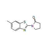1-(6-甲基-2-苯并噻唑基)-2-吡咯烷酮
