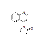 1-(4-喹啉基)-2-吡咯烷酮