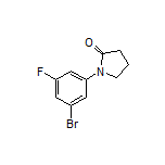 1-(3-溴-5-氟苯基)-2-吡咯烷酮