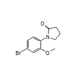 1-(4-溴-2-甲氧基苯基)-2-吡咯烷酮