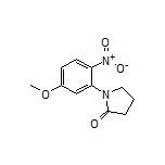 1-(5-甲氧基-2-硝基苯基)-2-吡咯烷酮