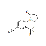 4-(2-氧代-1-吡咯烷基)-3-(三氟甲基)苯腈