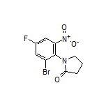 1-(2-溴-4-氟-6-硝基苯基)-2-吡咯烷酮