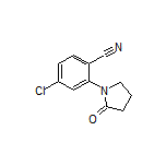 4-氯-2-(2-氧代-1-吡咯烷基)苯腈