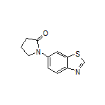 1-(6-苯并噻唑基)-2-吡咯烷酮