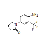 1-[4-氨基-3-(三氟甲基)苯基]-2-吡咯烷酮