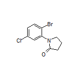 1-(2-溴-5-氯苯基)-2-吡咯烷酮