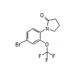 1-[4-溴-2-(三氟甲氧基)苯基]-2-吡咯烷酮