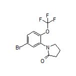 1-[5-溴-2-(三氟甲氧基)苯基]-2-吡咯烷酮