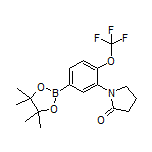 3-(2-氧代-1-吡咯烷基)-4-(三氟甲氧基)苯硼酸频哪醇酯