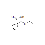 1-(乙氧基甲基)环丁烷甲酸