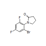 1-(2-溴-4,6-二氟苯基)-2-吡咯烷酮