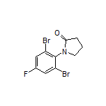 1-(2,6-二溴-4-氟苯基)-2-吡咯烷酮