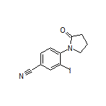 3-碘-4-(2-氧代-1-吡咯烷基)苯腈