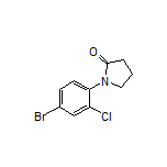 1-(4-溴-2-氯苯基)-2-吡咯烷酮