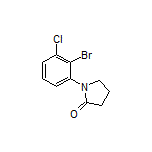 1-(2-溴-3-氯苯基)-2-吡咯烷酮