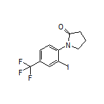 1-[2-碘-4-(三氟甲基)苯基]-2-吡咯烷酮