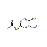 N-(5-溴-4-甲酰基-2-吡啶基)乙酰胺