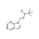 新戊酸[(7H-吡咯并[2,3-d]嘧啶-7-基)甲基]酯