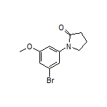 1-(3-溴-5-甲氧基苯基)-2-吡咯烷酮