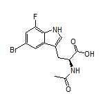 N-乙酰基-5-溴-7-氟-L-色氨酸