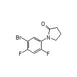 1-(5-溴-2,4-二氟苯基)-2-吡咯烷酮