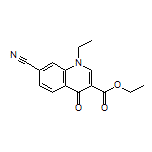 7-氰基-1-乙基-4-氧代-1,4-二氢喹啉-3-甲酸乙酯