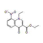 1-乙基-8-硝基-4-氧代-1,4-二氢喹啉-3-甲酸乙酯