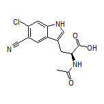 N-乙酰基-6-氯-5-氰基-L-色氨酸