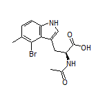 N-乙酰基-4-溴-5-甲基-L-色氨酸