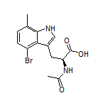 N-乙酰基-4-溴-7-甲基-L-色氨酸