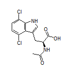 N-乙酰基-4,7-二氯-L-色氨酸