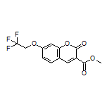 2-氧代-7-(2,2,2-三氟乙氧基)-2H-色烯-3-甲酸甲酯