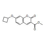 7-环丁氧基-2-氧代-2H-色烯-3-甲酸甲酯