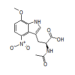 N-乙酰基-7-甲氧基-4-硝基-L-色氨酸