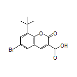 6-溴-8-(叔丁基)-2-氧代-2H-色烯-3-甲酸