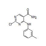2-氯-4-(间甲苯基氨基)嘧啶-5-甲酰胺