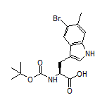 Boc-5-溴-6-甲基-L-色氨酸