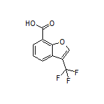 3-(三氟甲基)苯并呋喃-7-甲酸