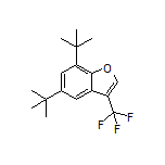5,7-二叔丁基-3-(三氟甲基)苯并呋喃