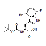Boc-4-溴-7-氟-L-色氨酸