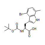 Boc-4-溴-7-甲基-L-色氨酸