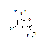 5-溴-7-硝基-3-(三氟甲基)苯并呋喃