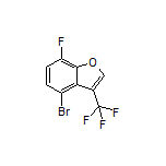 4-溴-7-氟-3-(三氟甲基)苯并呋喃