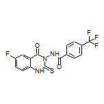 N-[6-氟-4-氧代-2-硫代-1,2-二氢喹唑啉-3(4H)-基]-4-(三氟甲基)苯甲酰胺